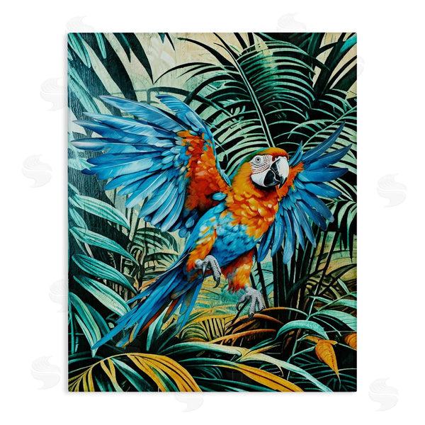 stupell industries Karen Smith | Macaw in Flight Wall Art