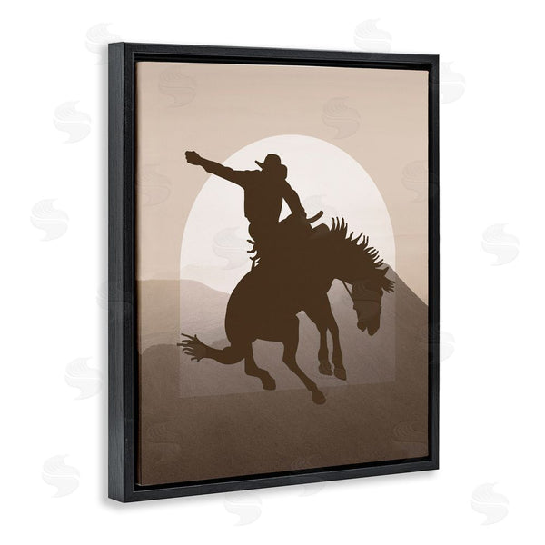 Stupell Industries Karen Smith | Modern Cowboy Silhouette Wall Art