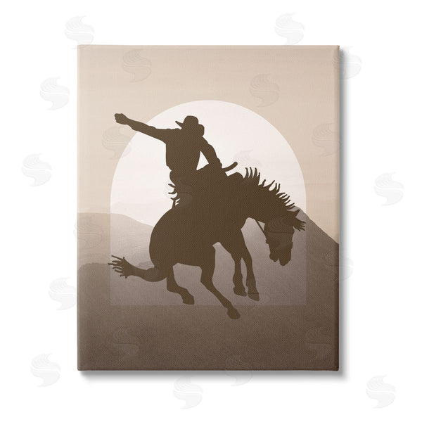 stupell industries Karen Smith | Modern Cowboy Silhouette Wall Art