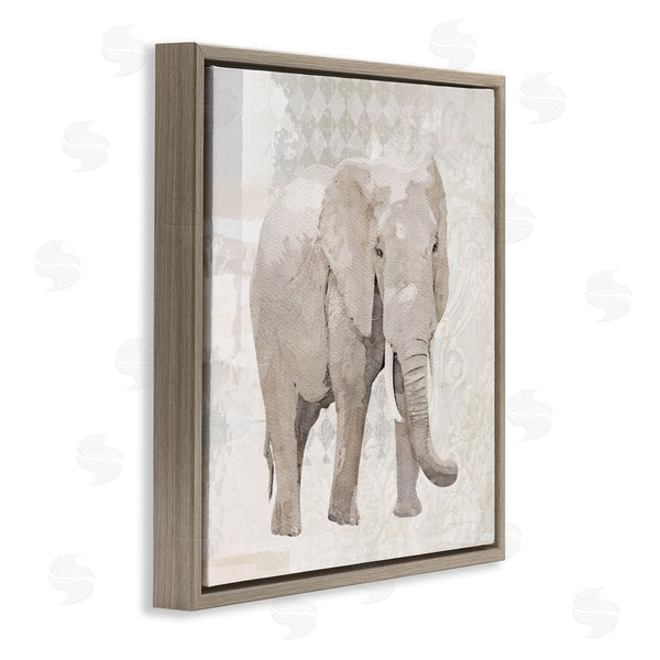 Stupell Industries Karen Smith | Patterned Elephant Vintage Collage Wall Art