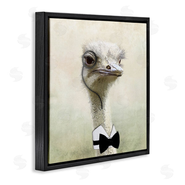 Stupell Industries Karen Smith | Stoic Ostrich Bowtie & Monocle Wall Art