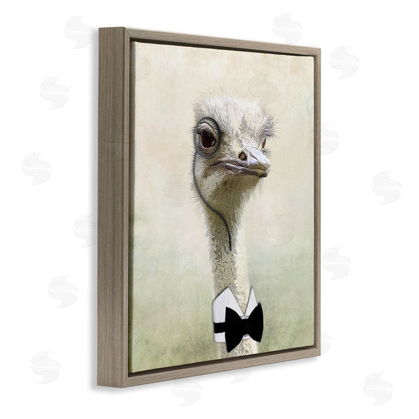 Stupell Industries Karen Smith | Stoic Ostrich Bowtie & Monocle Wall Art