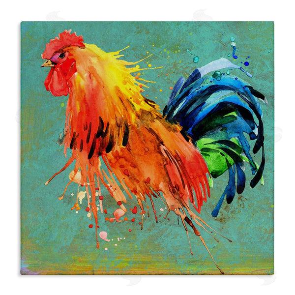 stupell industries Karen Smith | Urban Abstract Rooster Splash