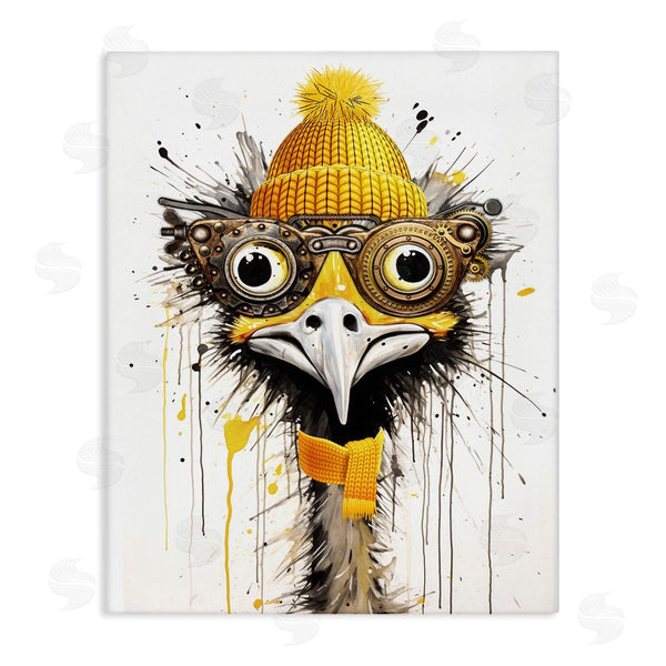 stupell industries Karen Smith | Yellow Steampunk Emu