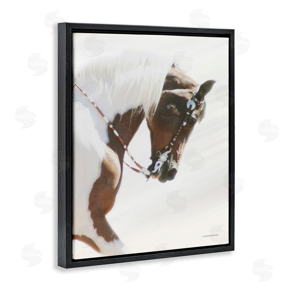Stupell Industries Kari Brooks | Galloping Horse With Halter Wall Art