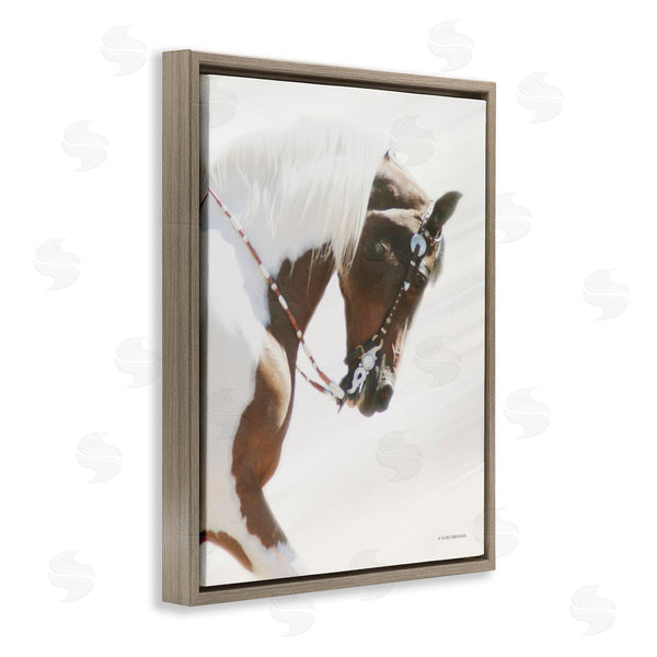 Stupell Industries Kari Brooks | Galloping Horse With Halter Wall Art