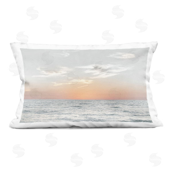 stupell industries Karin Connolly | Dancing Surf Beach Waves Printed Throw Pillow