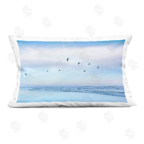 stupell industries Karin Connolly | Echoes Of The Shore Printed Throw Pillow