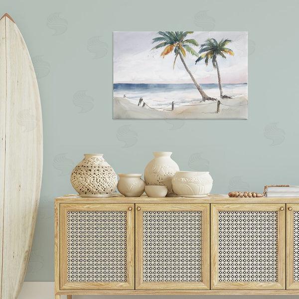 Stupell Industries Karin Lind | Two Palms Serene Coast Wall Art