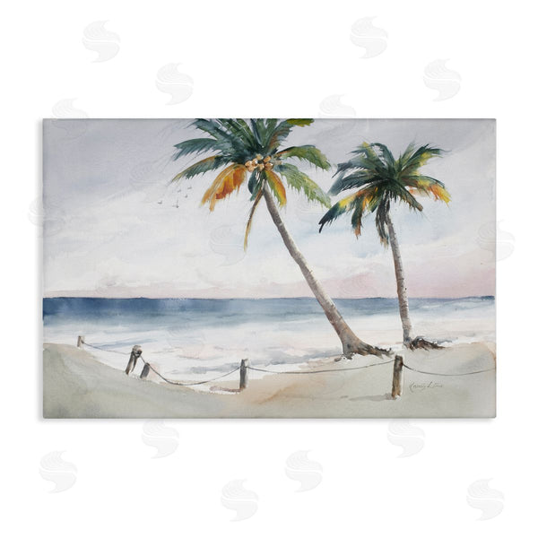 stupell industries Karin Lind | Two Palms Serene Coast Wall Art