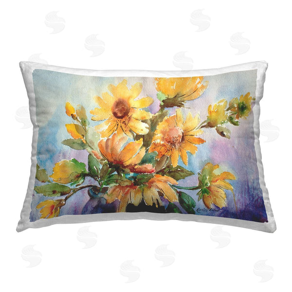 stupell industries Karin Lind | Watercolor Daisies Vase