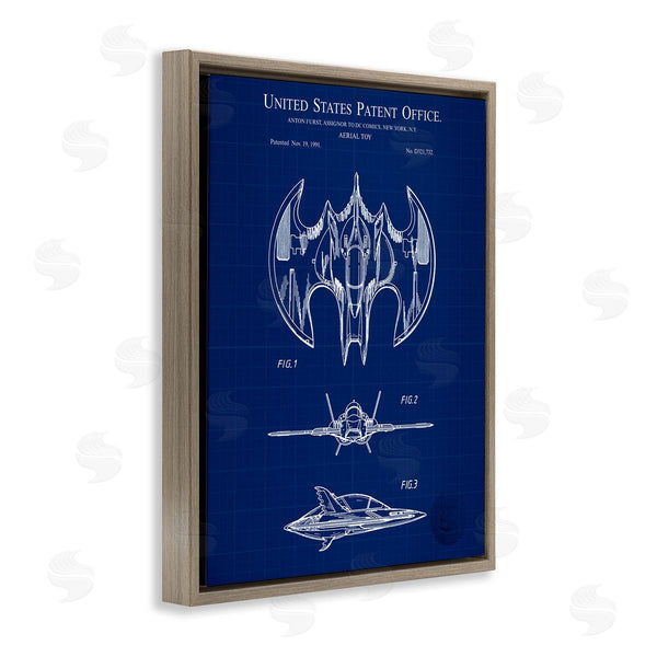 Stupell Industries Karl Hronek | Aerial Toy Blueprint