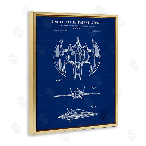 Stupell Industries Karl Hronek | Aerial Toy Blueprint