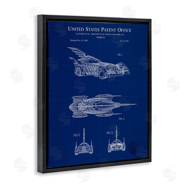 Stupell Industries Karl Hronek | Character Car Blueprint
