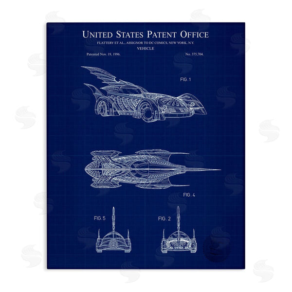 stupell industries Karl Hronek | Character Car Blueprint