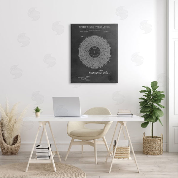 Stupell Industries Karl Hronek | Master Sound Record Music Diagram Detailed Design Wall Art