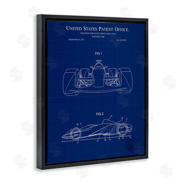 Stupell Industries Karl Hronek | Racing Car Blueprint