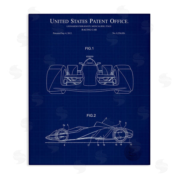 stupell industries Karl Hronek | Racing Car Blueprint