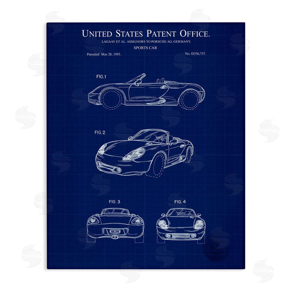 stupell industries Karl Hronek | Sports Car Blueprint