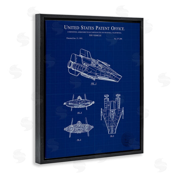 Stupell Industries Karl Hronek | Toy Vehicle Blueprint