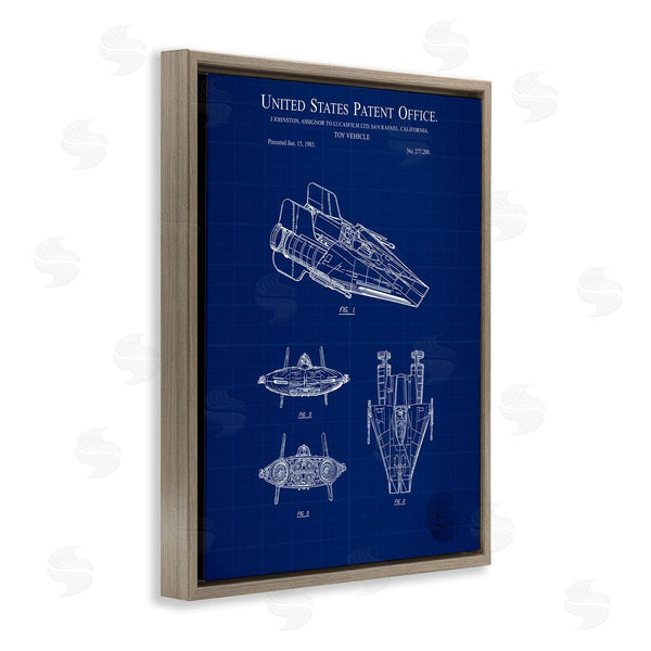 Stupell Industries Karl Hronek | Toy Vehicle Blueprint