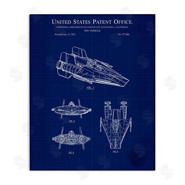 stupell industries Karl Hronek | Toy Vehicle Blueprint