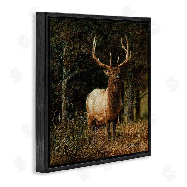 Stupell Industries Karla Mann | Elk In Forest Painting
