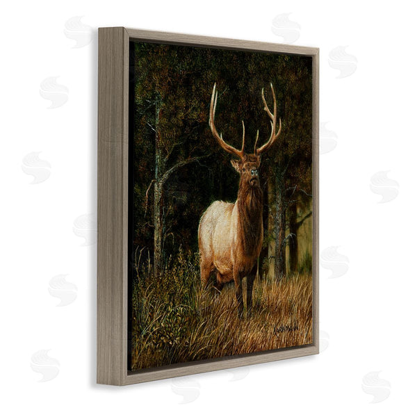 Stupell Industries Karla Mann | Elk In Forest Painting
