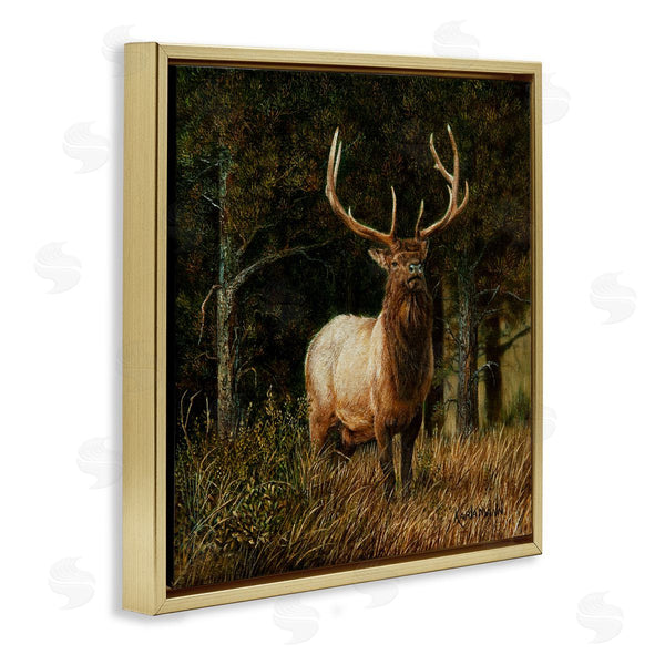 Stupell Industries Karla Mann | Elk In Forest Painting