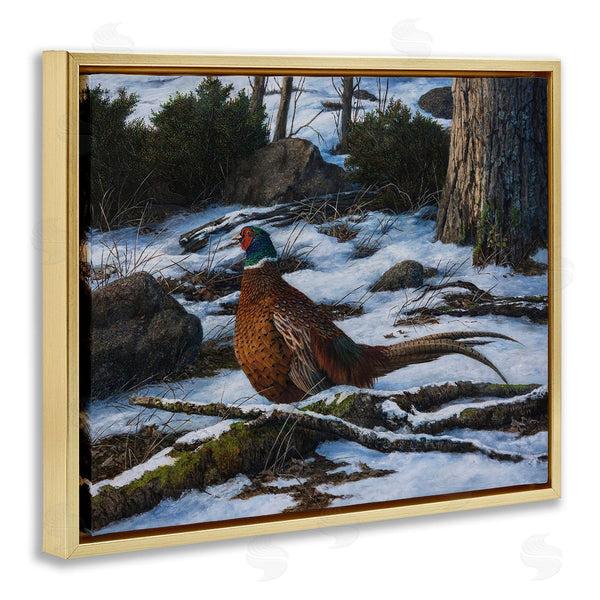 Stupell Industries Karla Mann | Pheasant In Snowy Woods
