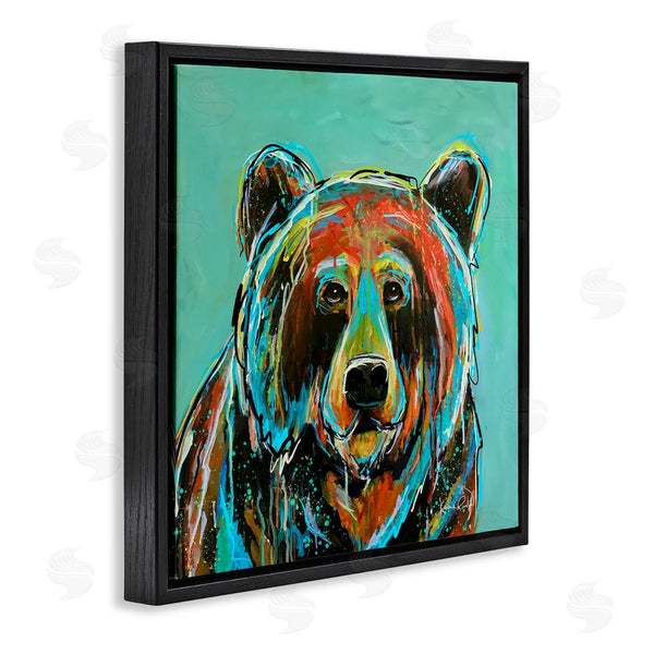 Stupell Industries Karrie Evenson | Modern Bear Abstract