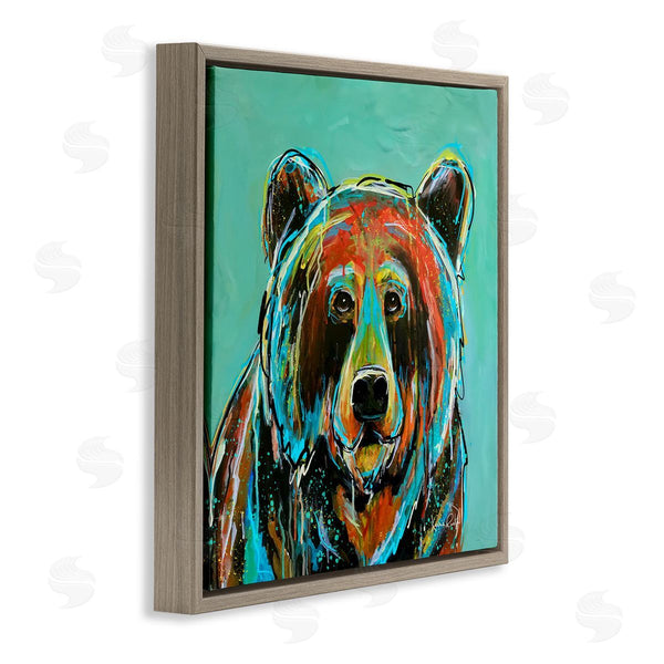 Stupell Industries Karrie Evenson | Modern Bear Abstract