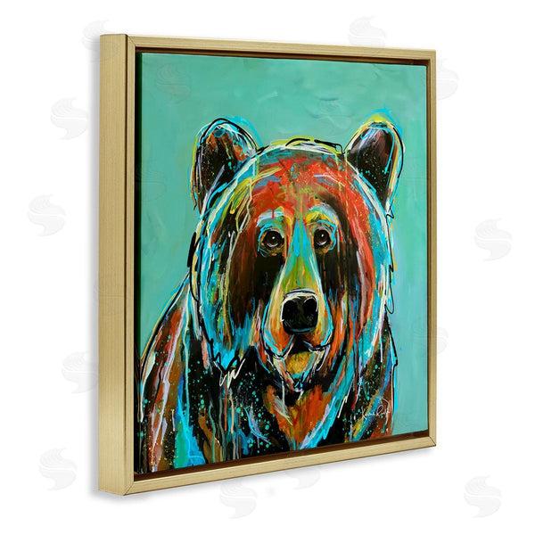 Stupell Industries Karrie Evenson | Modern Bear Abstract