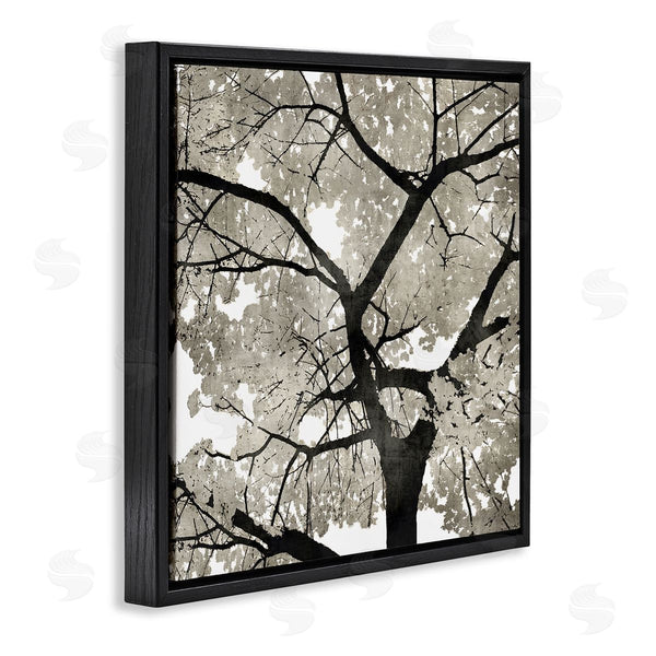 Stupell Industries Kate Bennett | Abstract Tree Branches Bold Black Grey Wilderness Wall Art