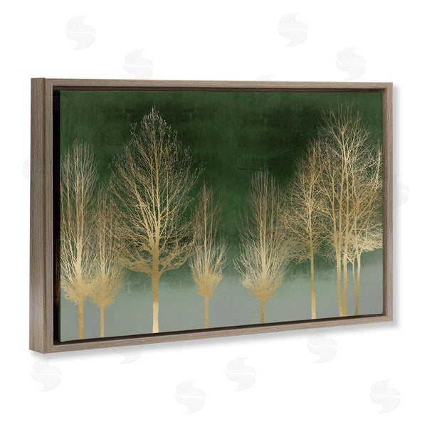 Stupell Industries Kate Bennett | Gold Gradient Forest
