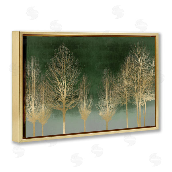 Stupell Industries Kate Bennett | Gold Gradient Forest