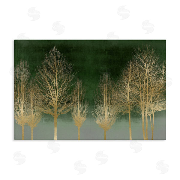 stupell industries Kate Bennett | Gold Gradient Forest