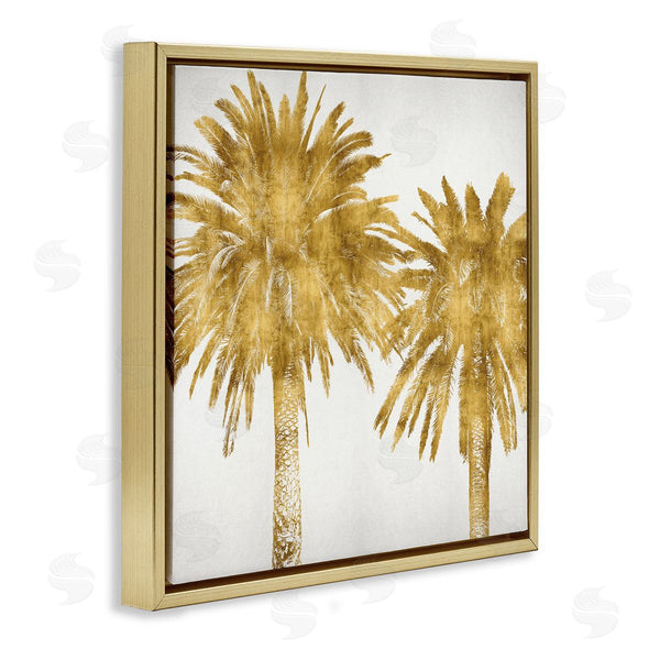 Stupell Industries Kate Bennett | Summer Glam Palm Trees Over Off-White