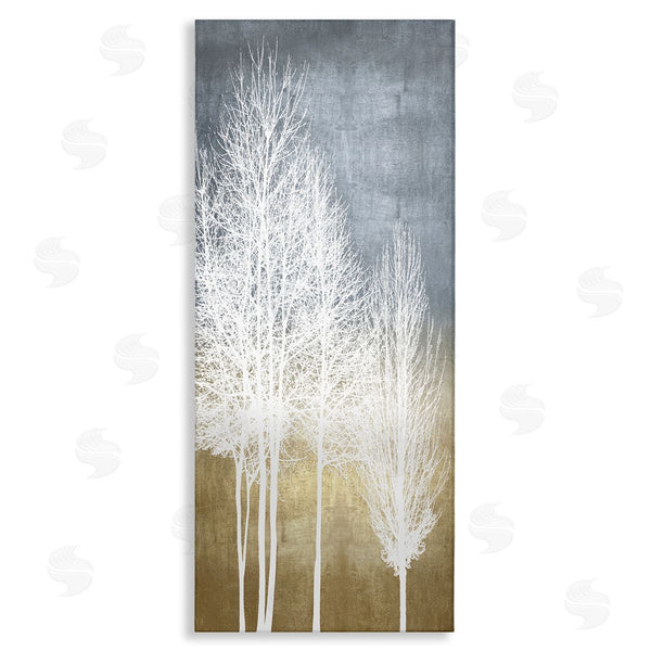 stupell industries Kate Bennett | Tall Bare White Trees Nature Wall Art