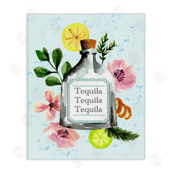 stupell industries Kate Eldridge | Floral Tequila Bottle