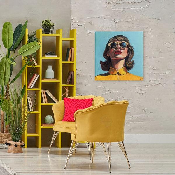 Stupell Industries Kate Jarvik Birch | Beautiful Sunshiny Day Retro Wall Art