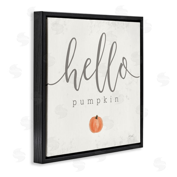 Stupell Industries Kate Sherrill | Hello Pumpkin Fall Greeting Wall Art