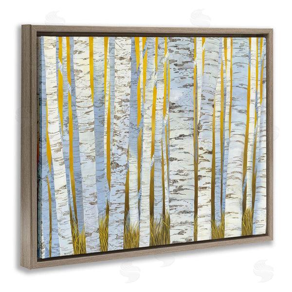 Stupell Industries Katherine Lovell | Birch Tree Forest Golden Grass