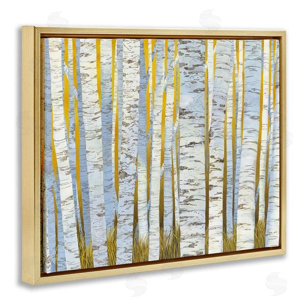Stupell Industries Katherine Lovell | Birch Tree Forest Golden Grass