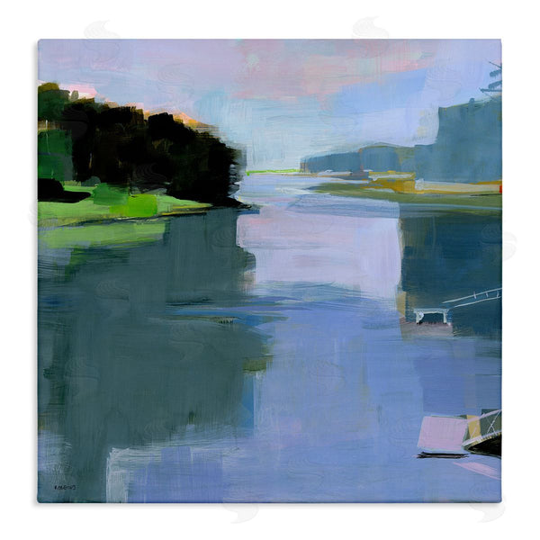 stupell industries Kathleen Robbins | Water Reflection Abstract