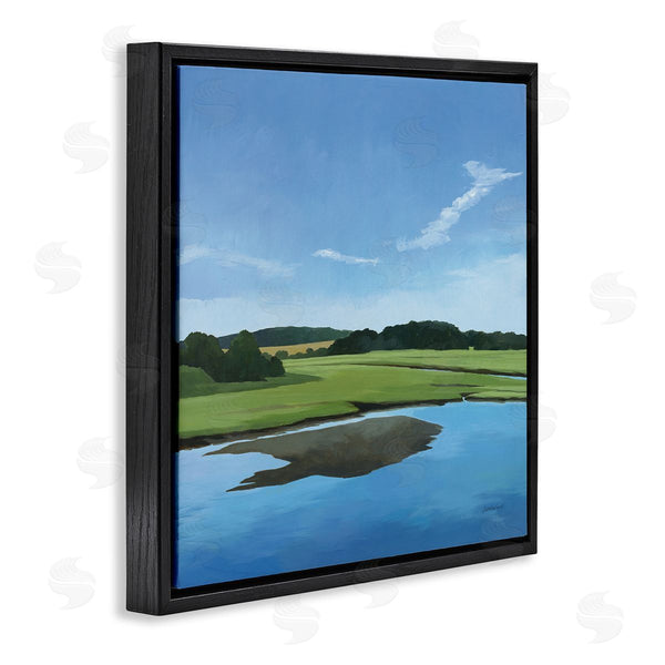 Stupell Industries Kathrine Lovell | Serene Pond Lake Landscape