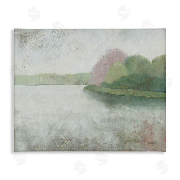 stupell industries Kathrine Lovell | Tranquil Lake and Island Landscape