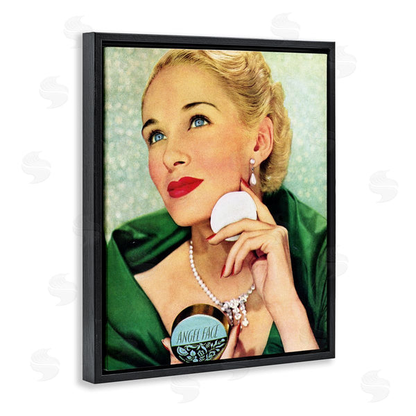 Stupell Industries Kathy Alper | Vintage Cosmetic Ad Woman Wall Art