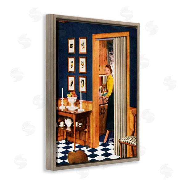 Stupell Industries Kathy Alper | Vintage Woman Scenery Wall Art