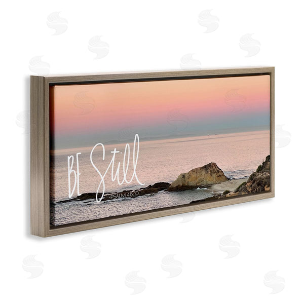 Stupell Industries Kathy Mansfield | Be Still Peaceful Beach Wall Art
